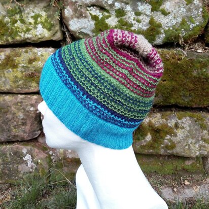 Sternschnuppe Mütze - knitting pattern