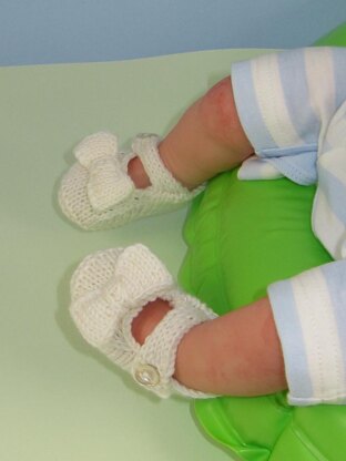 Baby Bow Sandals Booties
