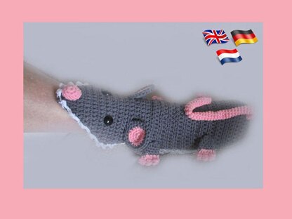 Mouse / rat trap (mice slippers for adults)