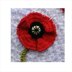 Poppy flower Easy crochet flower pattern