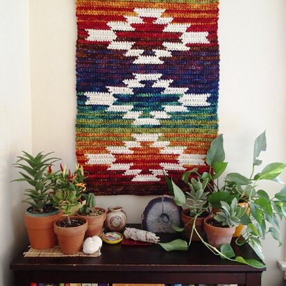 Mountain and Mesa wall hanging