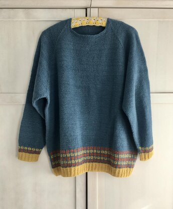 Top Down Sweater Portree