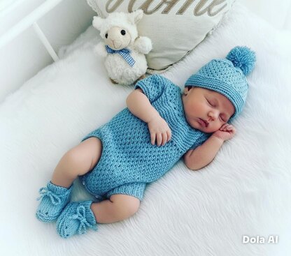 "Wisteria" Romper set