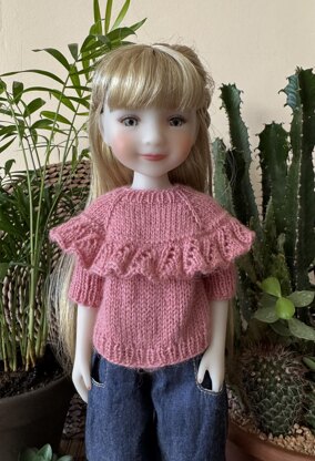 Pullover Butterfly for Ruby Red Doll