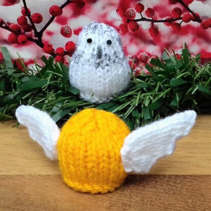Tiny Snitch & Snowy Owl - Ferrero Rocher Covers