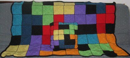 Tetris Throw Blanket & Pillow Set
