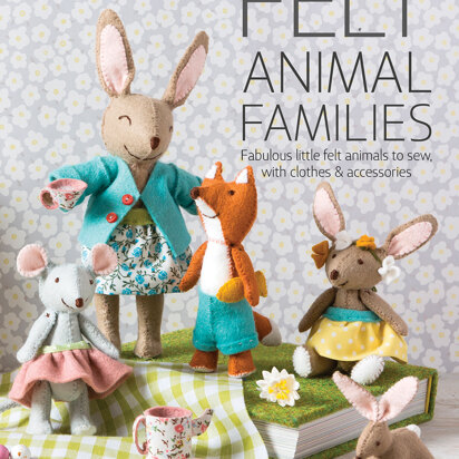 Felt Animal Families by Corinne Lapierre