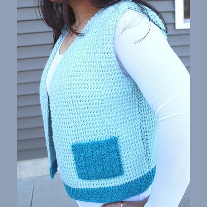 Spring Blooms Vest