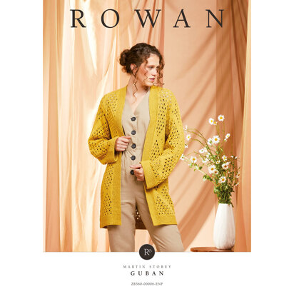 Guban Cardigna in Rowan Creative Linen - PDF