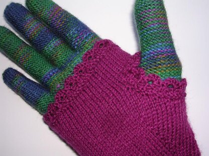 Wraparound Handschuhe