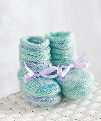 Babie Booties in My First Regia 4 Ply - R0123 - Downloadable PDF