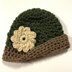 Seed Stitch Baby Cloche Hat
