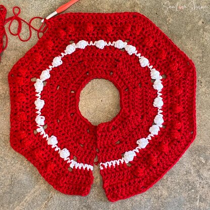 Bobble Christmas Tree Skirt