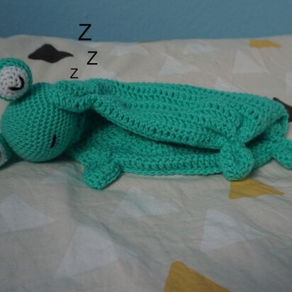 Cuddle Cloth Frog Quaki!