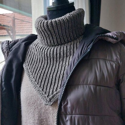 Siva neckwarmer - knitting pattern