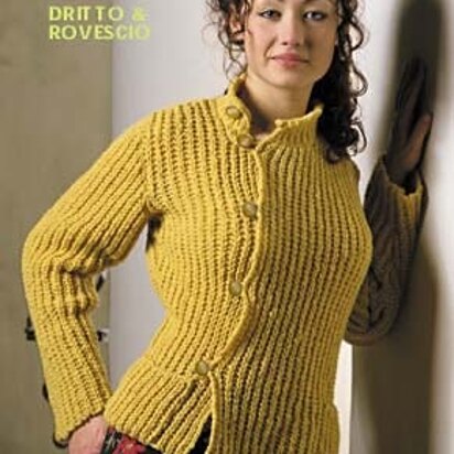 Mandarin Jacket in Adriafil Genius - Downloadable PDF - knitting pattern