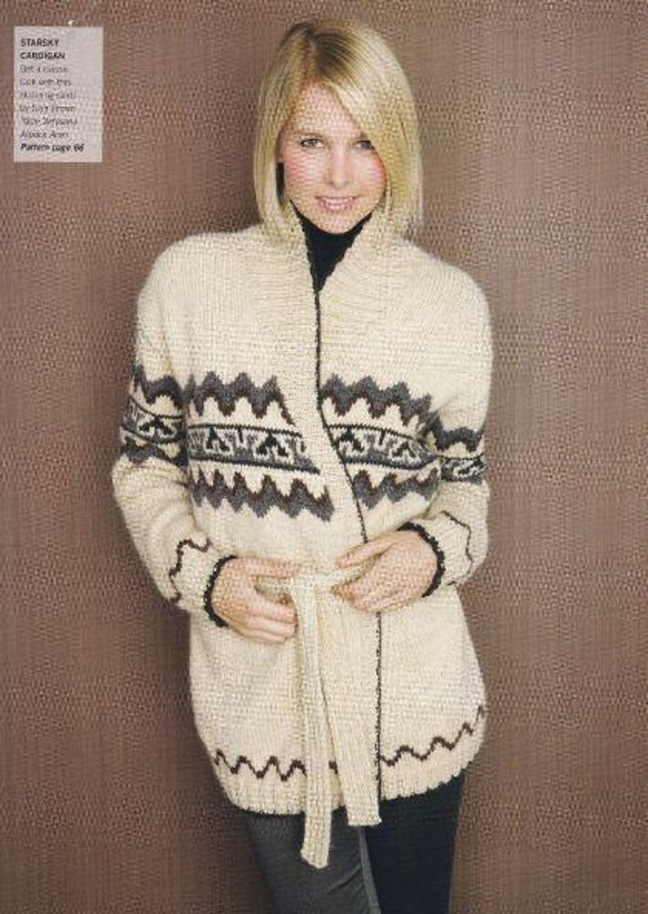 Starsky cardigan 2025 knitting pattern free