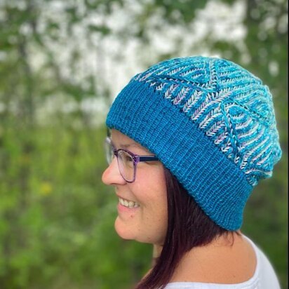 Inside Outside Upside Down - knitting pattern