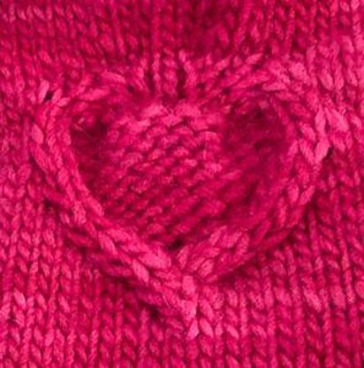 Lonely Hearts Mittens & Ear Warmer