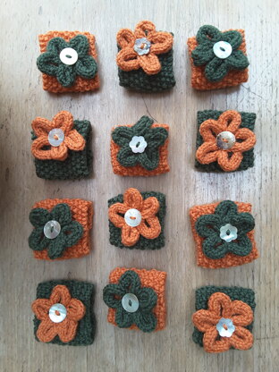 Flower Napkin Rings