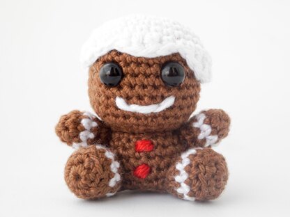 Mini Gingerbread Man Crochet Pattern