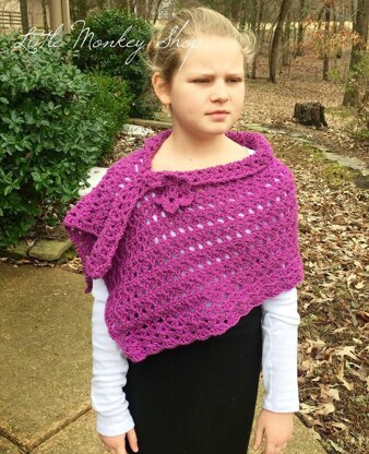 Girls Iris Shawl