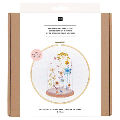 Rico Transformation Glass Bell Cross Stitch Kit