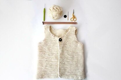 Cosy Chunky Vest "Jurek"