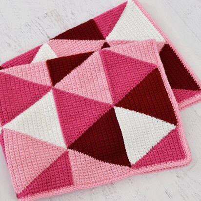 Ombre Triangle Blanket