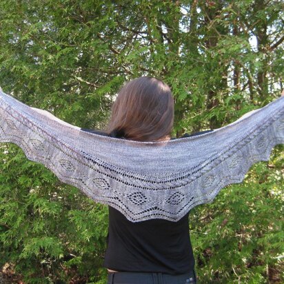 Ranrike Shawl - knitting pattern