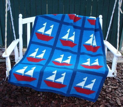 Sail Away Crochet Afghan