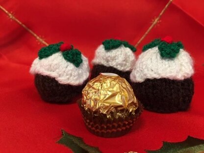 Xmas Pudding Cover for Ferrero Rocher Chocolate