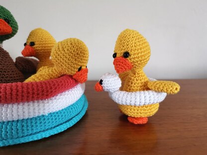 Crochet Duck Bag PATTERN Amigurumi Duck Plush Crochet Purse 