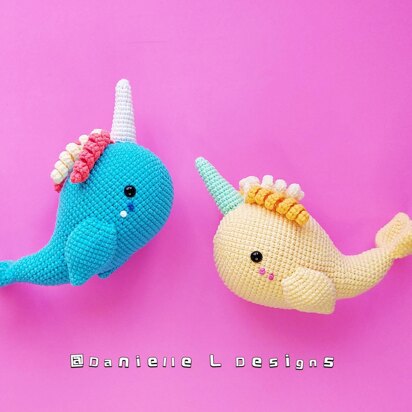 Narwhal Amigurumi | Whale amigurumi