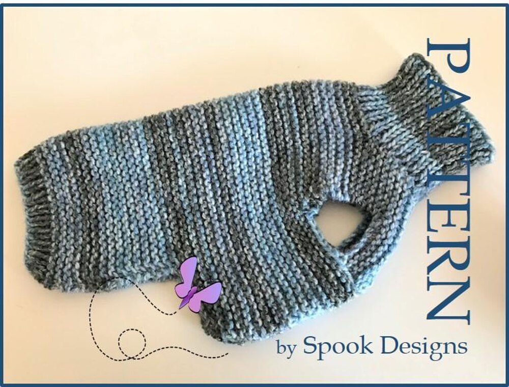 Dog discount knitting pattern