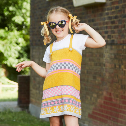 Paintbox Yarns Dusty Party Dress PDF (Free)