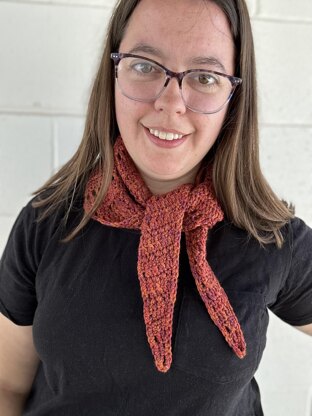 Desert Sunset Mini Scarf