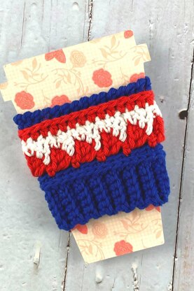 Americana Coffee Beanie Cozy