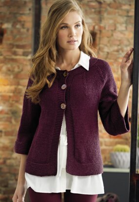 24 Jacket in Lana Grossa Cool Wool - Downloadable PDF