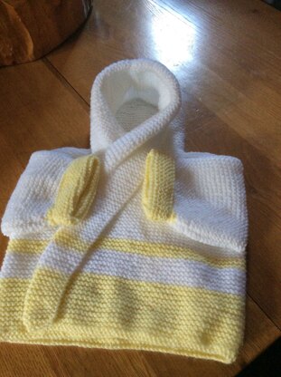 Baby Hooded Wrap Cardigan