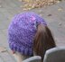 Girls' Mermaid Scales Ponytail hat