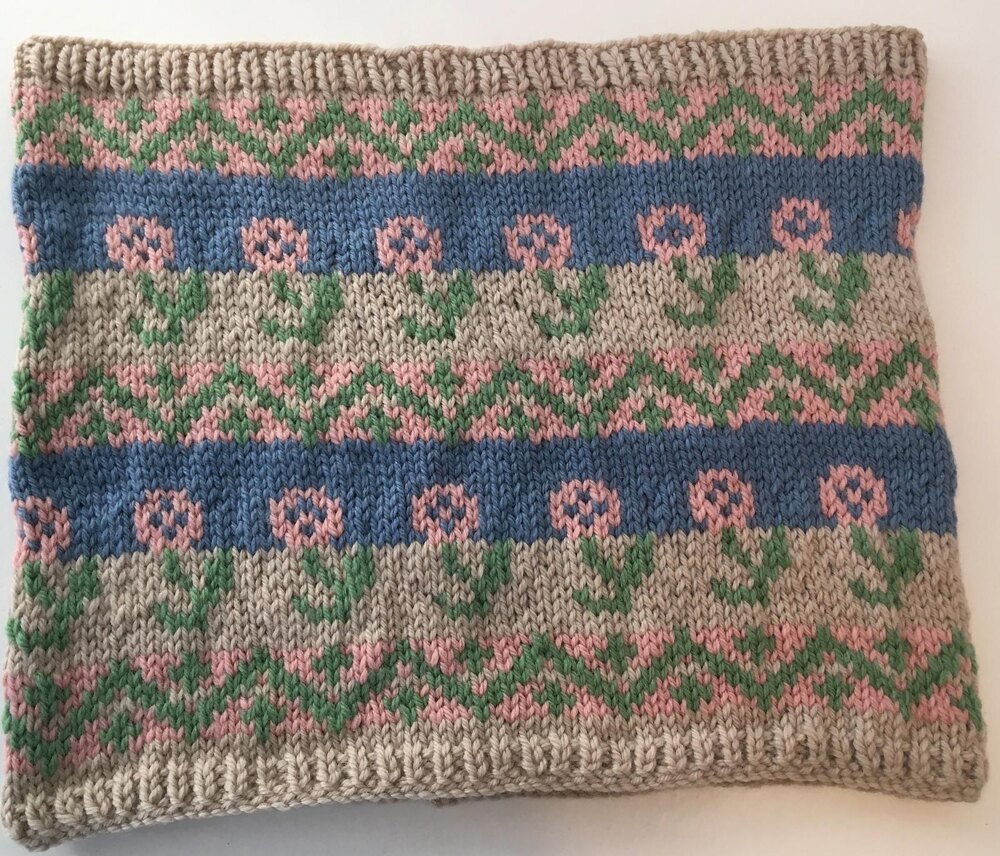 Spring Flower snood