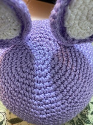 Bunny-Ball, super easy bunny crochet pattern for beginners