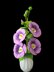 Crochet Hollyhocks flowers