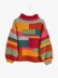 Fluffy Day Colour Block Sweater