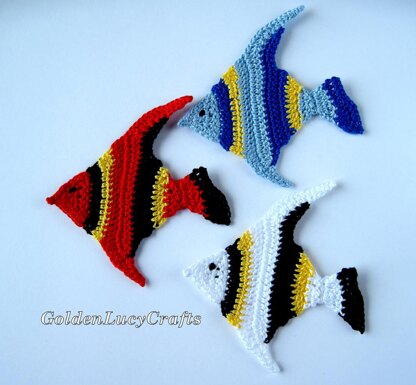 Tropical Fish Applique