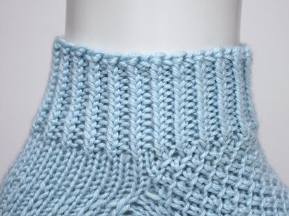 Blue Raspberry Socks - Toe Up (DK)