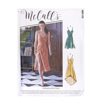 McCall's Misses' Dresses M8105 - Sewing Pattern
