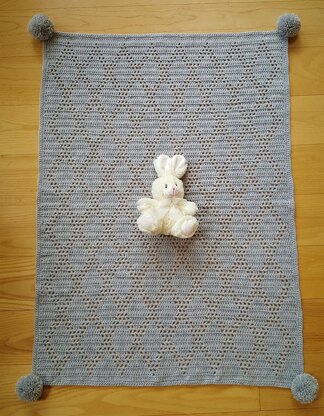Double Diamond Filet Blanket