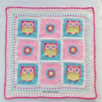 Kerrys Owl Blanket